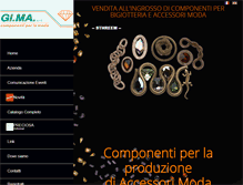 Tablet Screenshot of gima-accessori.com